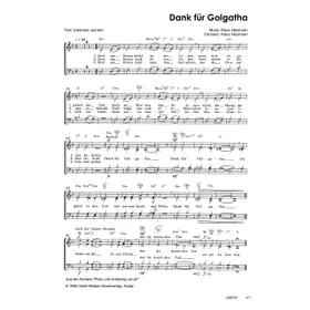 Produktbild des Artikels Dank für Golgatha (Noten - Download)