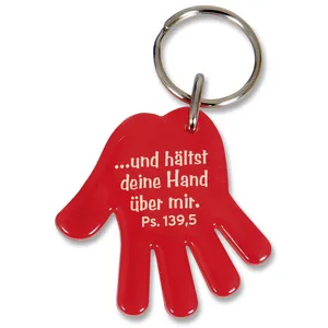 Produktbild des Artikels Schlüsselanhänger "Hand" - rot ()