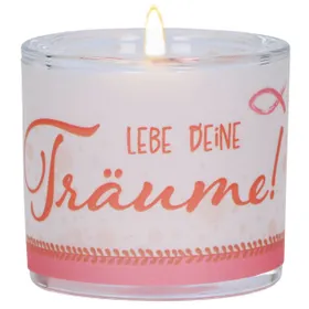 Produktbild des Artikels Windlicht LichtMomente "Lebe deine Träume" ()