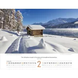 Stimmungsbild zu Schweizer Bergkalender 2026 - Englisch