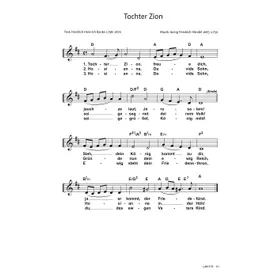 Produktbild des Artikels Tochter Zion (Noten - Download)