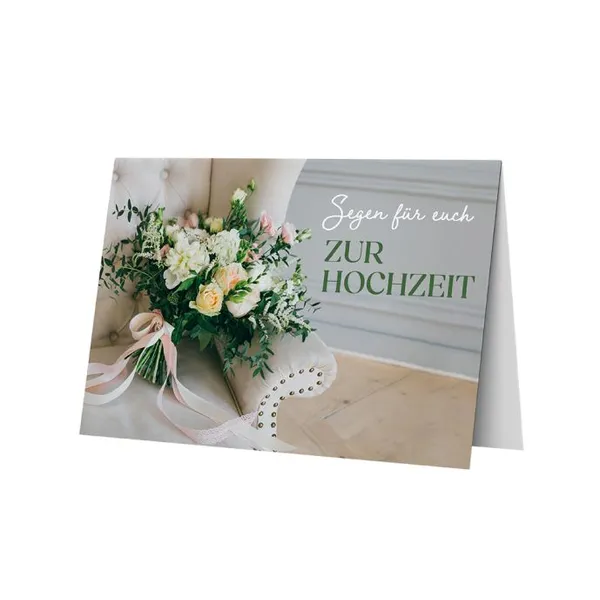 Produktbild des Artikels Faltkarte - Zur Hochzeit (Schreibwaren)