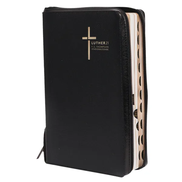 Produktbild des Artikels Luther21 - F.C.Thompson - Großausgabe Cromwell Leder schwarz (Bibel - Leder)