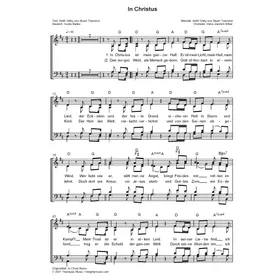 Produktbild des Artikels In Christus (Noten - Download)