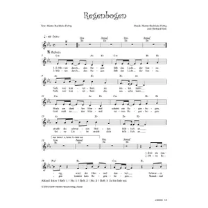 Produktbild des Artikels Regenbogen (Noten - Download)