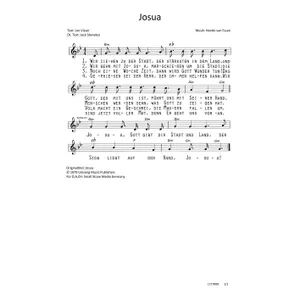 Produktbild des Artikels Josua (Noten - Download)