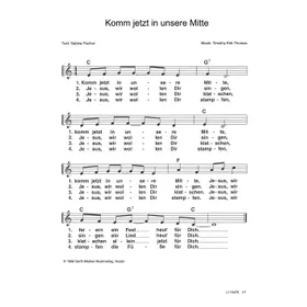 Produktbild des Artikels Komm jetzt in unsere Mitte (Noten - Download)