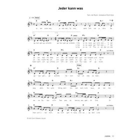 Produktbild des Artikels Jeder kann was (Noten - Download)