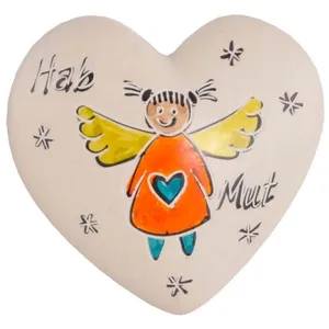 Produktbild des Artikels Handschmeichler Herz "Hab Mut" ()