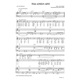 Produktbild des Artikels Was wirklich zählt (Noten - Download)