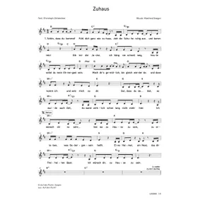 Produktbild des Artikels Zuhaus (Noten - Download)