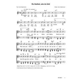 Produktbild des Artikels Du bleibst, wie du bist (Noten - Download)