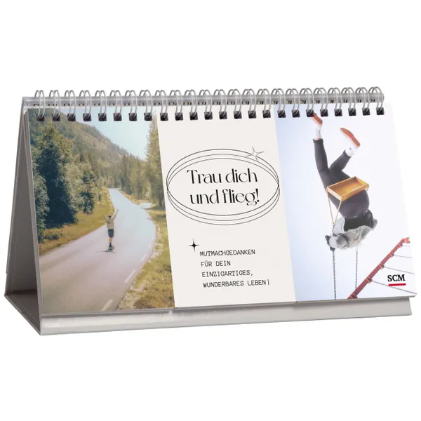 Produktbild des Artikels Trau dich und flieg! (Buch - Spiralbindung)