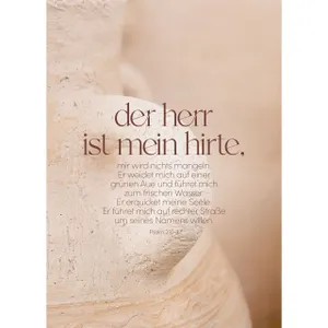 Produktbild des Artikels Postkarten: Der Herr ist mein Hirte, 4 Stück (Schreibwaren)