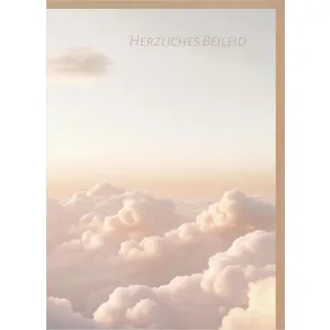 Produktbild des Artikels Faltkarte "Herzliches Beileid" (Schreibwaren)