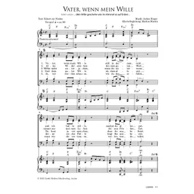 Produktbild des Artikels Vater, wenn mein Wille (Noten - Download)