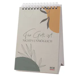 Produktbild des Artikels Für Gott ist nichts unmöglich (Buch - Spiralbindung)