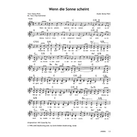 Produktbild des Artikels Wenn die Sonne scheint (Noten - Download)