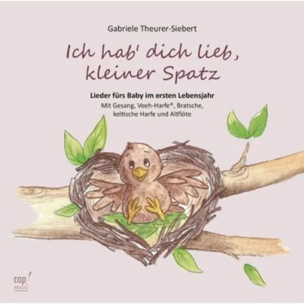 Produktbild des Artikels Ich hab dich lieb, kleiner Spatz (Audio - CD)