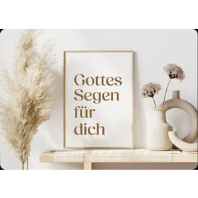 Produktbild des Artikels Postkarte - Gottes Segen für dich (Schreibwaren)