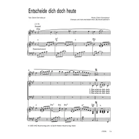 Produktbild des Artikels Entscheide dich doch heute (Noten - Download)