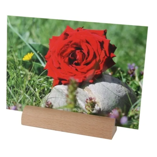 Produktbild des Artikels Kartenhalter Holzleiste ()