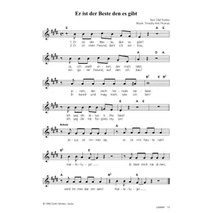 Produktbild des Artikels Er ist der Beste, den es gibt (Noten - Download)