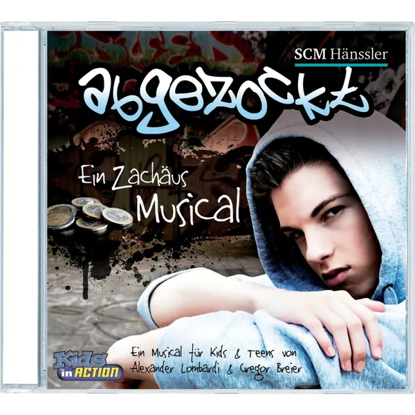 Produktbild des Artikels Abgezockt - Ein Zachäus-Musical für Teens & Kids (Audio - Doppel-CD)