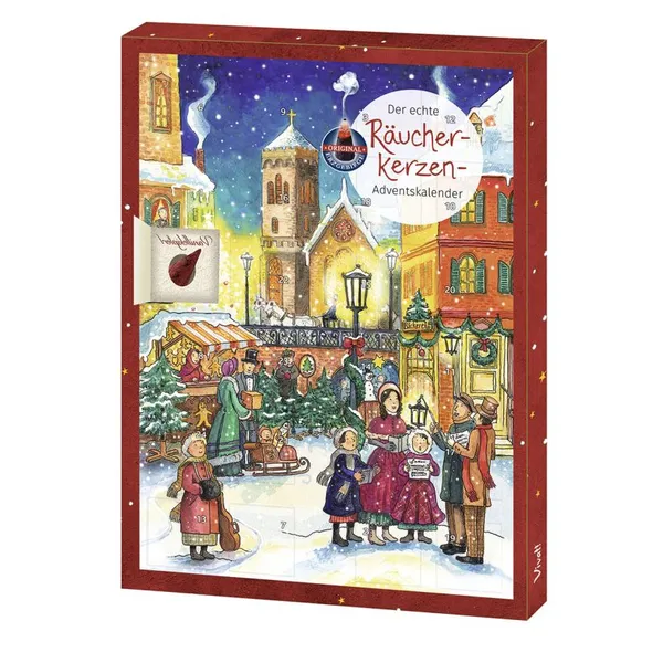 Produktbild des Artikels Der echte Räucherkerzen-Adventskalender ()