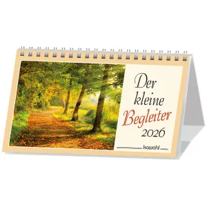 Produktbild des Artikels Der kleine Begleiter 2026 - Aufstellkalender (Kalender - Spiralbindung)