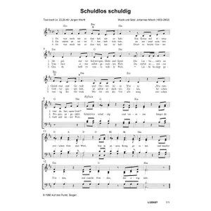 Produktbild des Artikels Schuldlos schuldig (Noten - Download)