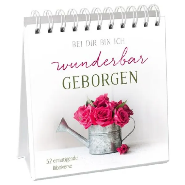 Produktbild des Artikels Bei dir bin ich wunderbar geborgen - Aufstellbuch (Buch - Spiralbindung)