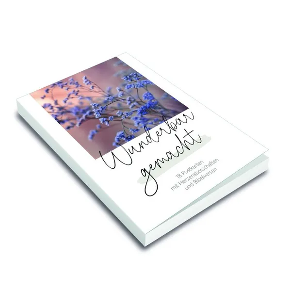 Produktbild des Artikels Wunderbar gemacht - Postkartenset (Schreibwaren - Kartoniert)