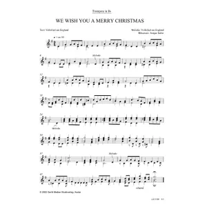 Produktbild des Artikels We Wish You A Merry Christmas (Noten - Download)