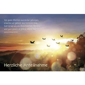 Produktbild des Artikels Faltkarte: Von guten Mächten - Trauer (Schreibwaren)