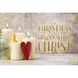 Stimmungsbild zu Minikarten Weihnachten "Fotomotiven" - 12 Stück