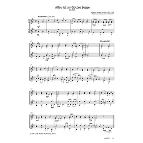 Produktbild des Artikels Alles ist an Gottes Segen (Noten - Download)