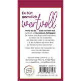 Stimmungsbild zu Du bist unendlich wertvoll 2026 - Aufkleber-Kalender