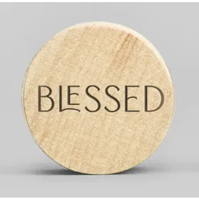 Produktbild des Artikels Holzmagnet - Blessed ()