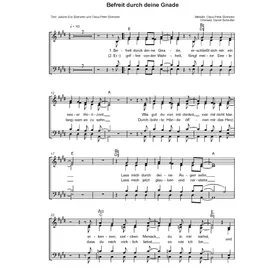 Produktbild des Artikels Befreit durch deine Gnade (Noten - Download)