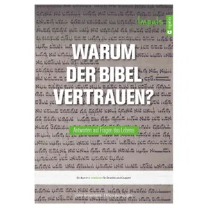 Produktbild des Artikels Warum der Bibel vertrauen? (Buch - Kartoniert)