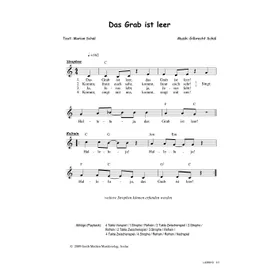 Produktbild des Artikels Das Grab ist leer (Noten - Download)