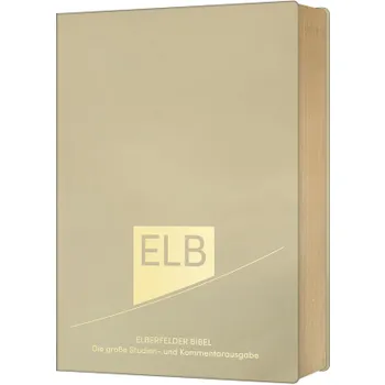 Produktbild des Artikels Elberfelder Bibel. Die große Studien- und ... (Bibel - Leder)