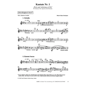 Produktbild des Artikels Preis und Anbetung sei Dir (Oboe / Englisch Horn) (Noten - Download)
