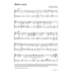 Produktbild des Artikels Wohin sonst (Noten - Download)