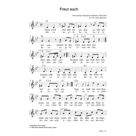 Produktbild des Artikels Freut euch (Noten - Download)
