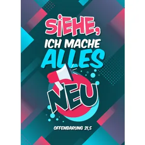 Produktbild des Artikels Jahreslosung 2026 - Postkarte "Comic" (Schreibwaren)