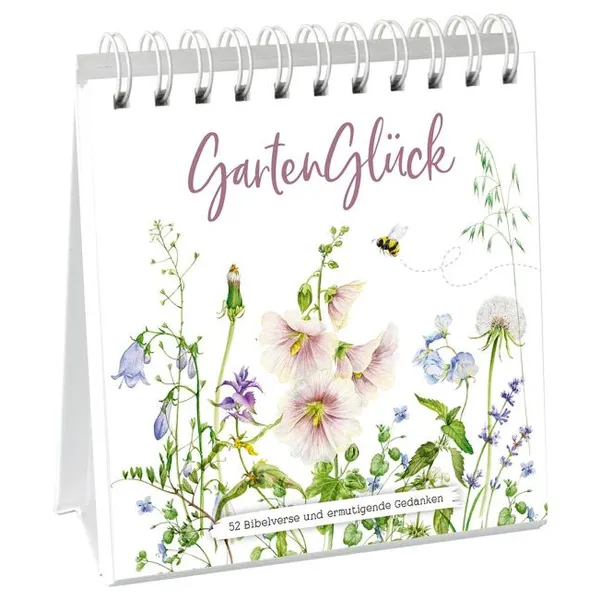 Produktbild des Artikels GartenGlück - Aufstellbuch (Buch - Spiralbindung)