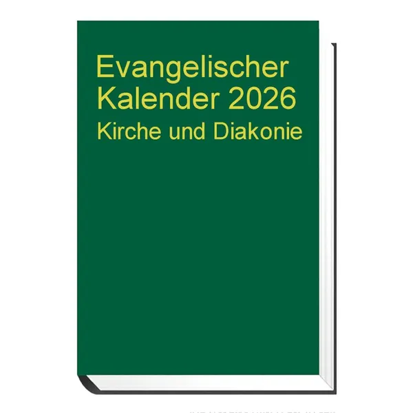 Produktbild des Artikels Evangelischer Kirchenkalender 2026 (Kalender - Plastik)