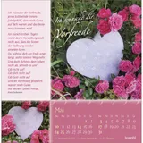 Stimmungsbild zu Rosenduft mit lieben Wünschen 2026 - Postkartenkalender